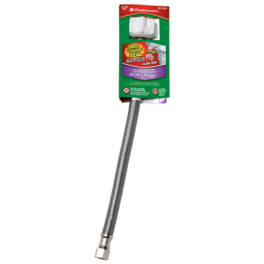 Fluidmaster Click Seal® Braided Flexible Toilet Connector