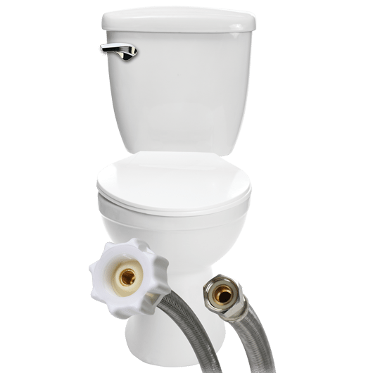 Fluidmaster Click Seal® Braided Flexible Toilet Connector
