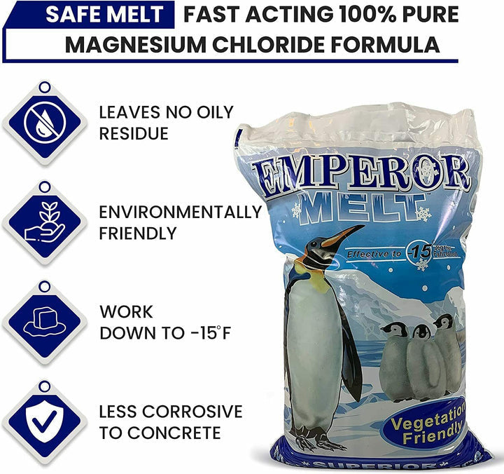 Peach Country  Blue Emperor Ice Melt Environmentally Friendly and Pet Safe Ice Melt