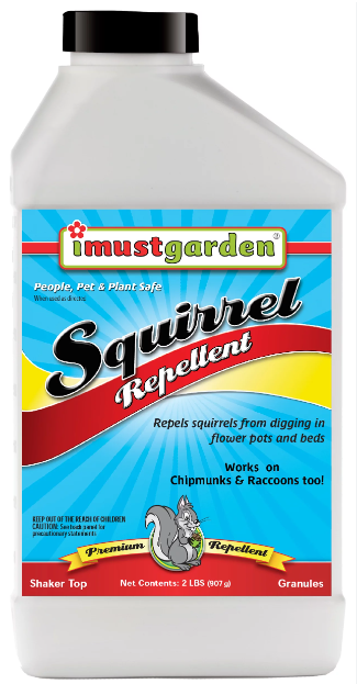 squirrel deterrent potted plants I Must Garden Squirrel Repellent 32 oz. RTU