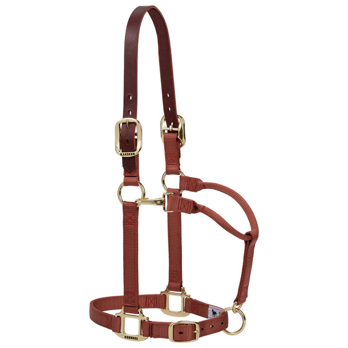 Weaver Leather Breakaway Original Adjustable Chin And Throat Snap Halter, 1"