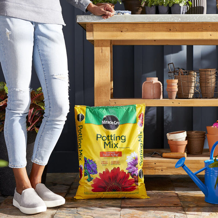 miracle-gro potting mix 8 qt Miracle Gro Potting Mix 8 Quart