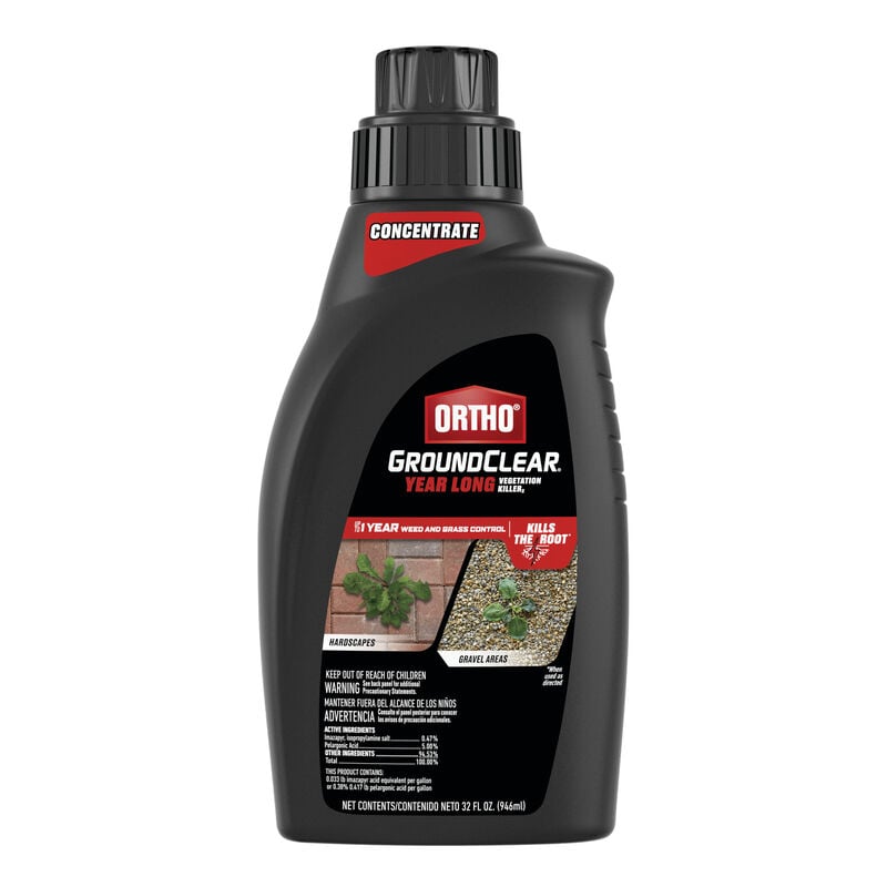 ground zero herbicide Ortho 32 oz GroundClear Vegetation Concentrate Killer