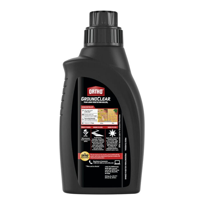 ground zero herbicide Ortho 32 oz GroundClear Vegetation Concentrate Killer