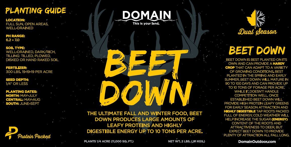 Domain Outdoor Beet Down Food Plot Mix