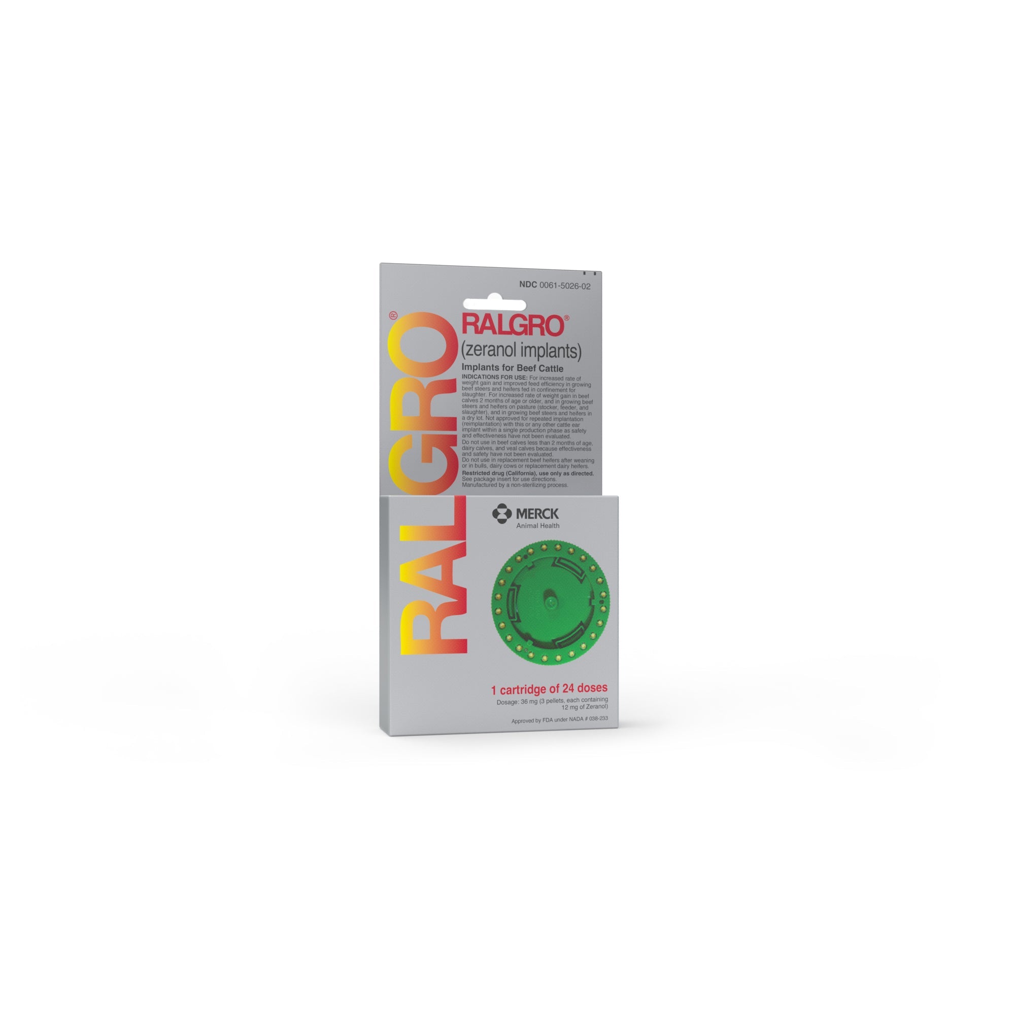 Ralgro Merck RALGRO® Implants For Beef Cattle