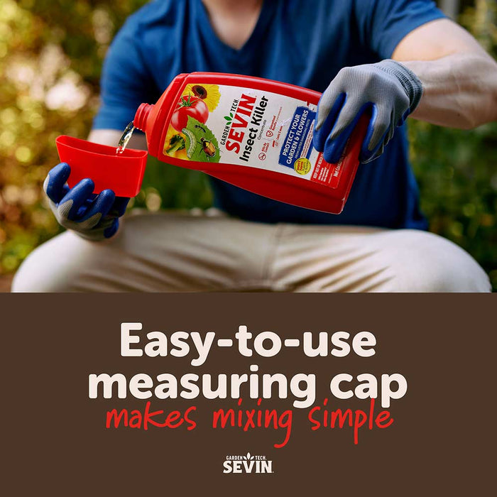 sevin garden spray Sevin 32 Oz. Concentrate Insect Killer