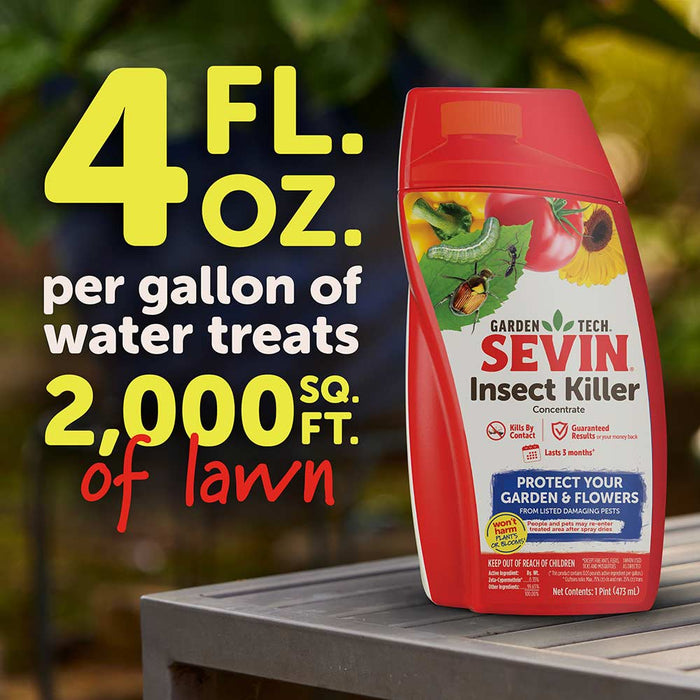 sevin 1-gallon garden insect killer Sevin 32 Oz. Concentrate Insect Killer
