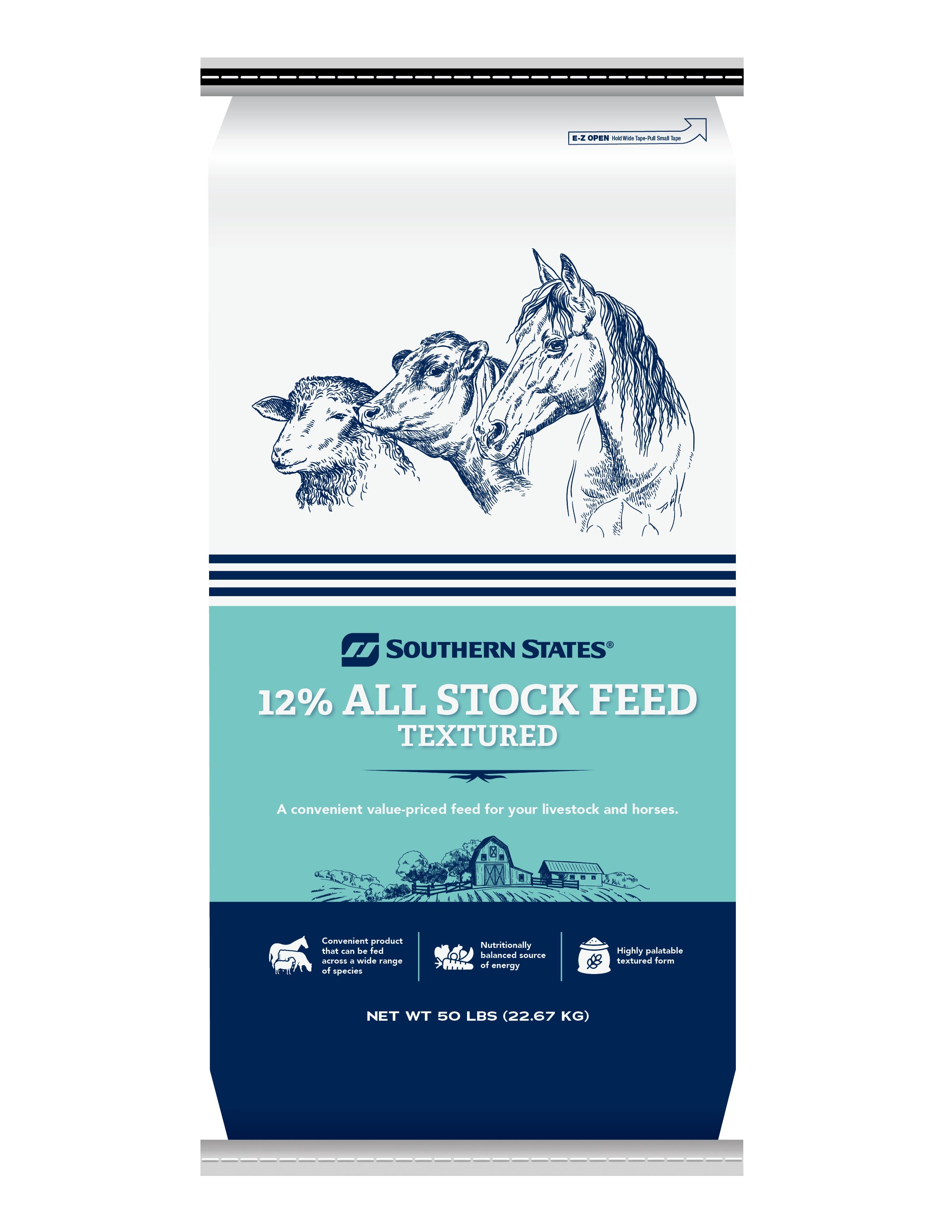 Southern States® 12% All Stock Feed Textured