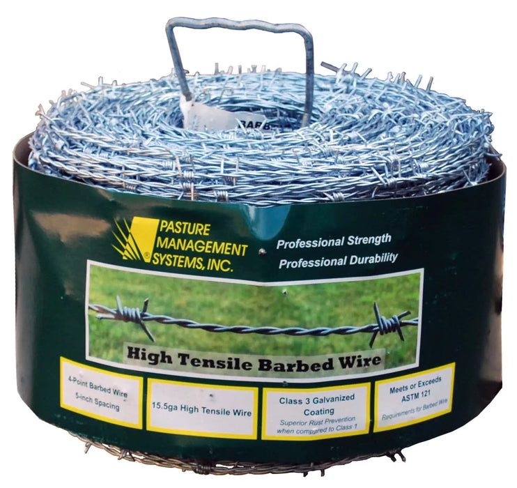 Pasture Management 15.5ga High Tensile Barbed Wire