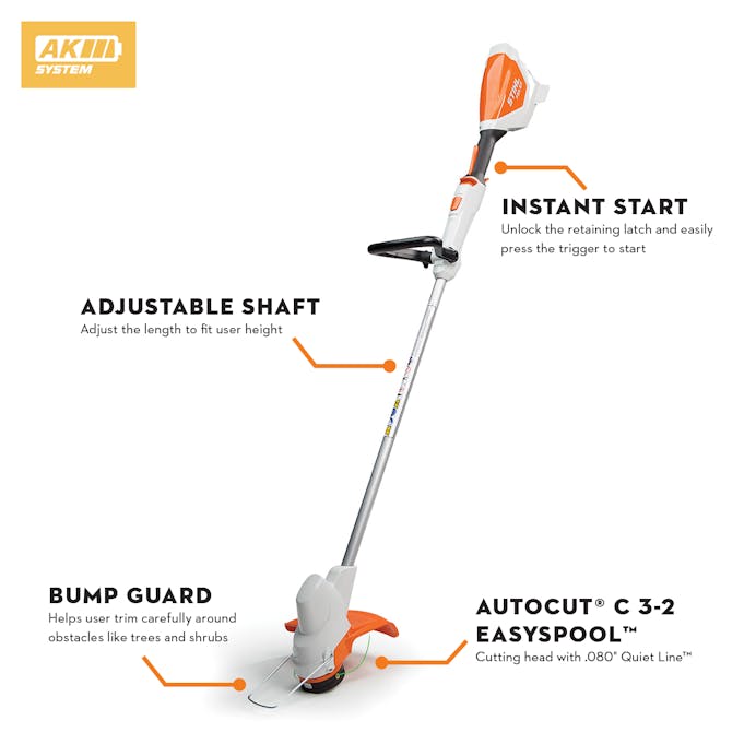 STIHL FSA 57 Battery Powered Trimmer