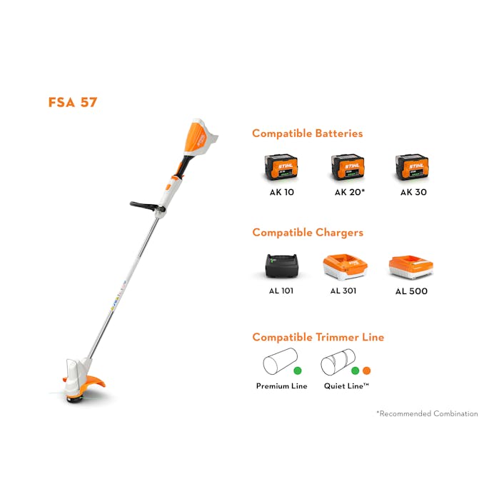 STIHL FSA 57 Battery Powered Trimmer