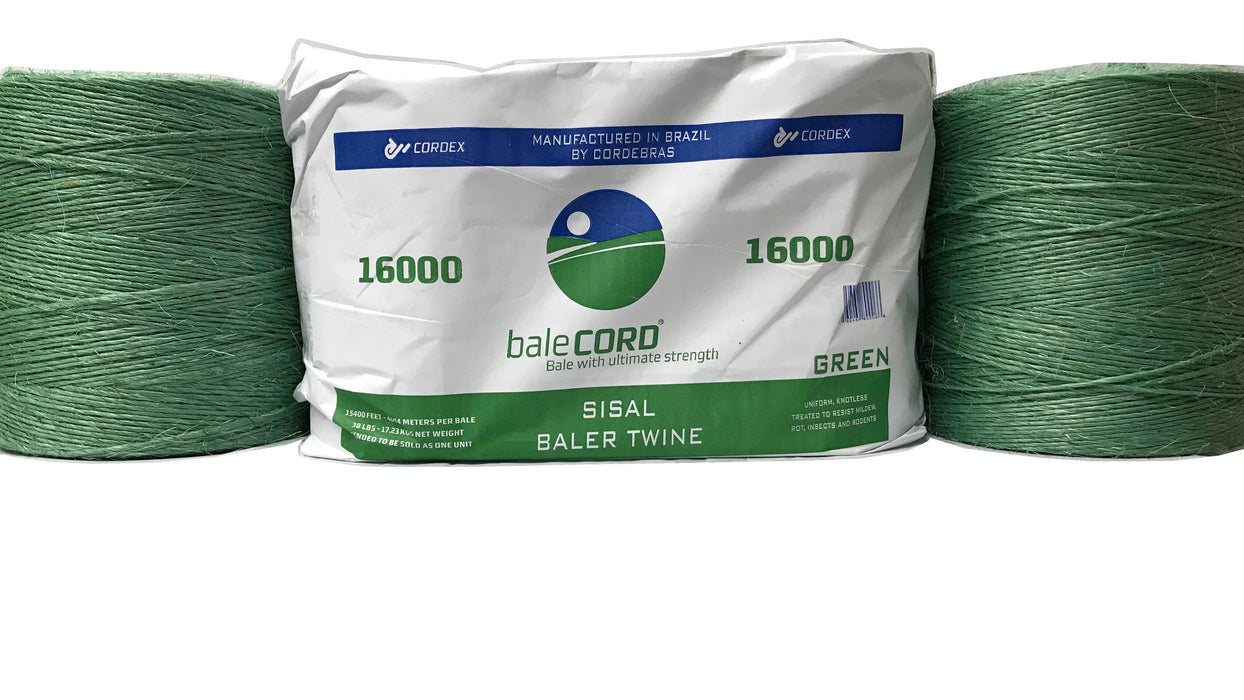 Cordex BC Sisal Twine D/B Green  16M