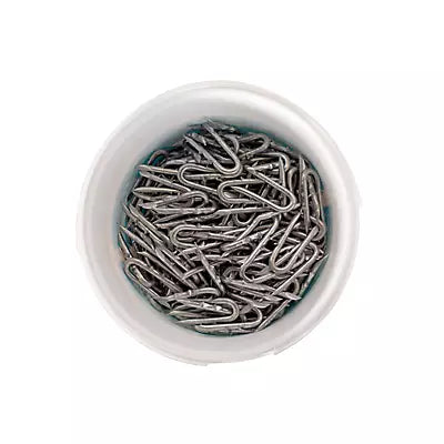 Bekaert 2" 8 ga Double Barbed Staples