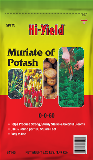 Hi-Yield MURIATE OF POTASH 0-0-60
