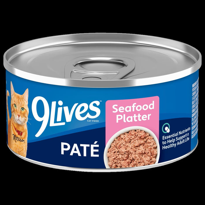 9Lives™ Paté Seafood Platter Wet Cat Food