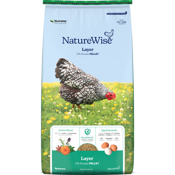 NatureWise® 17% Protein Layer Pellet Poultry Feed