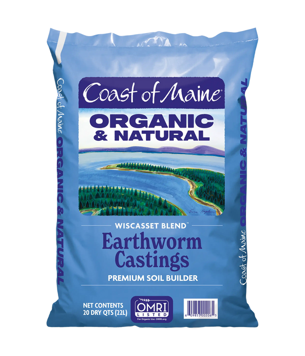 Wiscasset Blend Earthworm Castings