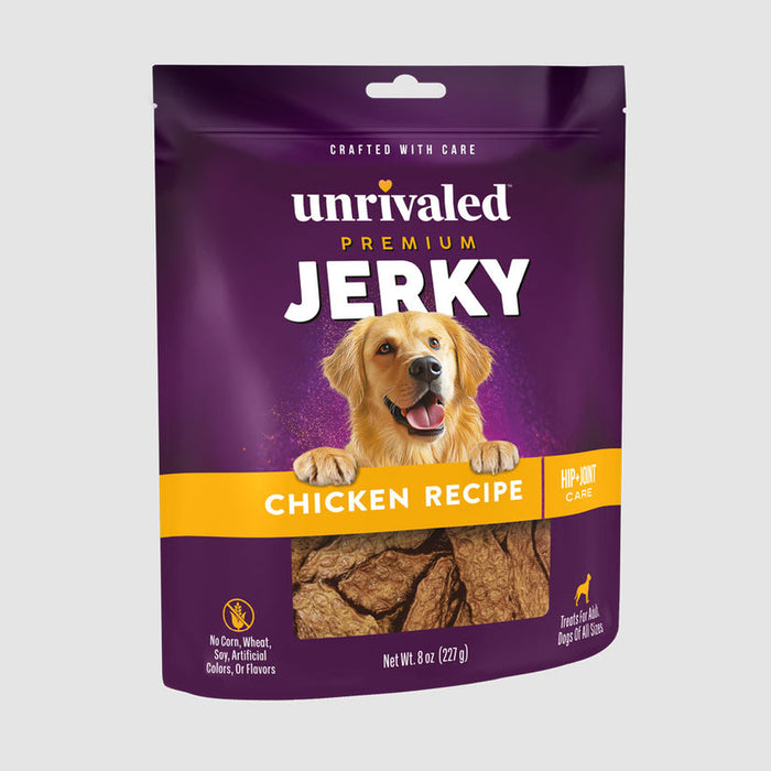 Unrivaled Premium Jerky - Chicken Recipe Dog Treats
