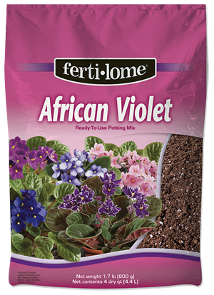 Fertilome African Violet Mix & Blooming Plant Food 8-10-8