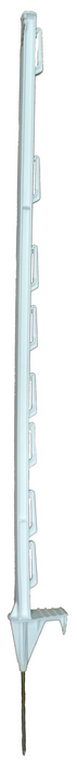 Pasture Management Poly Step In Fence Post White 48"