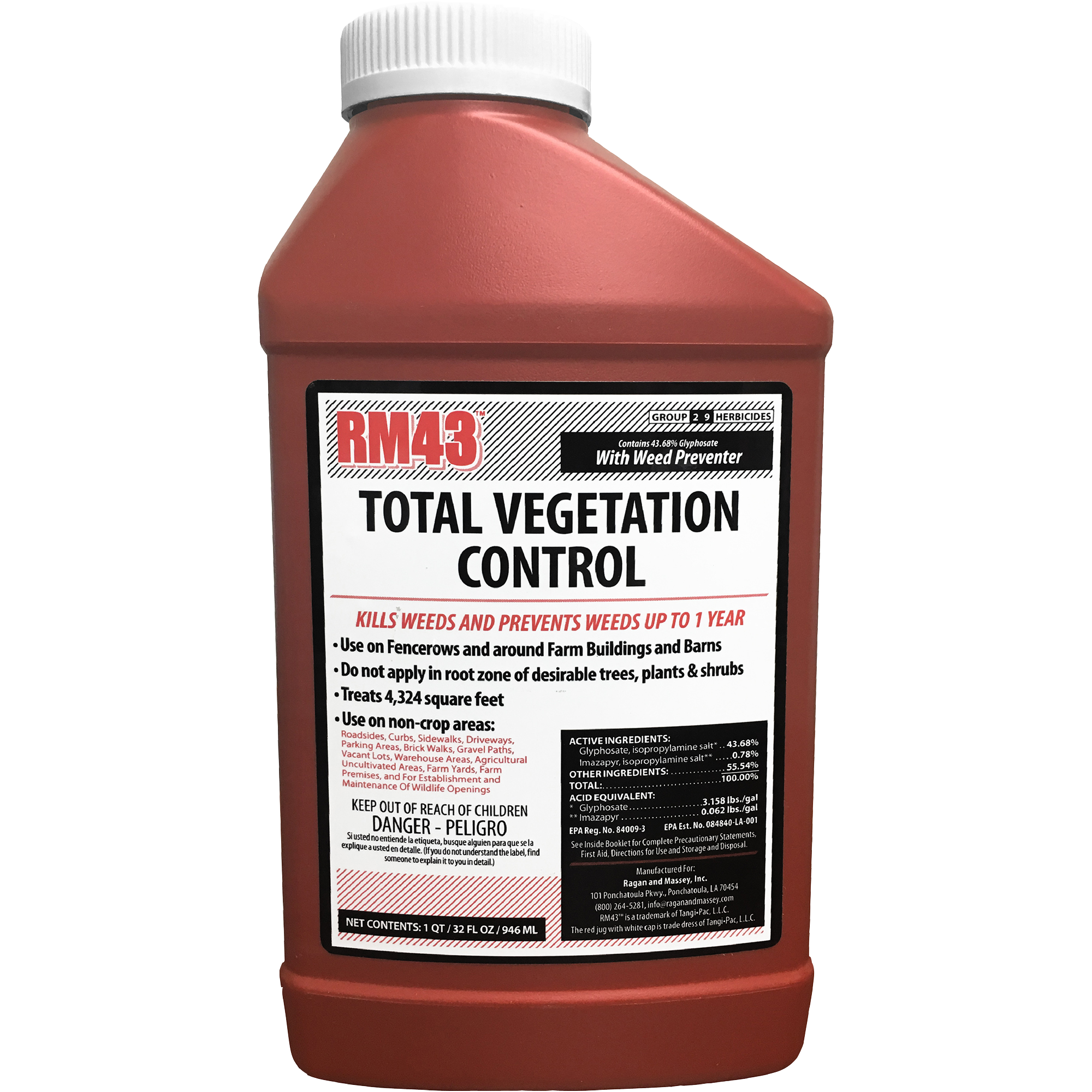 rm43 herbicide mixing RM43 Total Vegetation Control