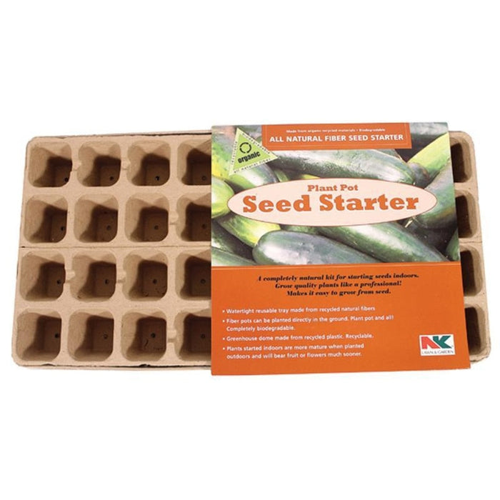 starter planter pots Ferry-Morse All Natural Fiber Seed Starter Plant Pots