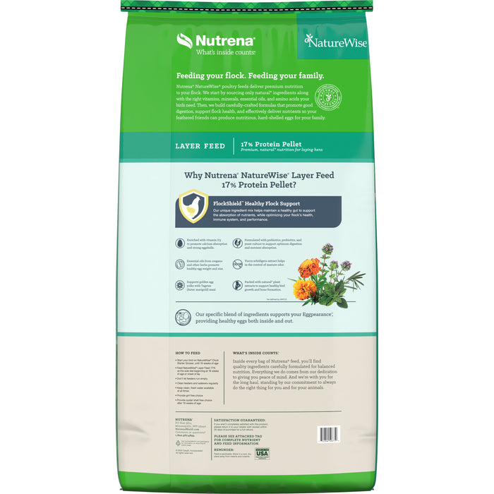 NatureWise® 17% Protein Layer Pellet Poultry Feed