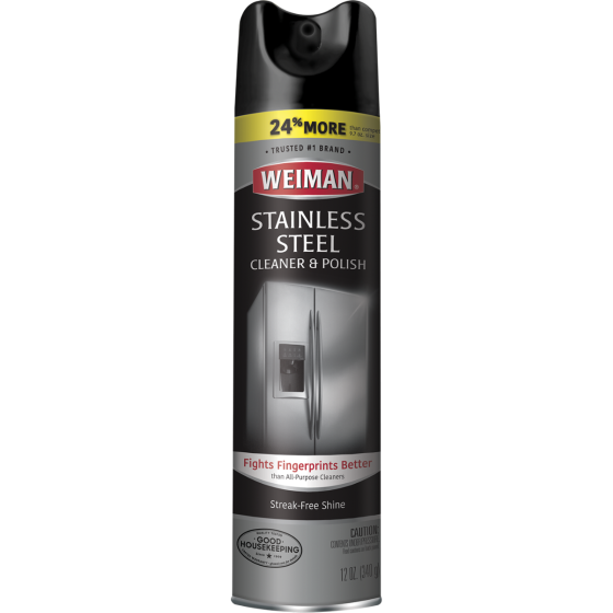 Weiman Products Stainless Steel Cleaner & Polish Aerosol
