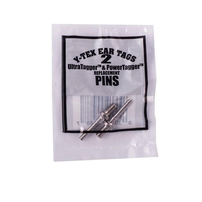 Y-tex Ear Tagger Replacement Applicator Pins 2 Count Ultra Tagger & Power Tagger