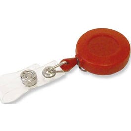 Badge Holder With Pocket Clip, Retractable, 1.25-In., 24-Pc.