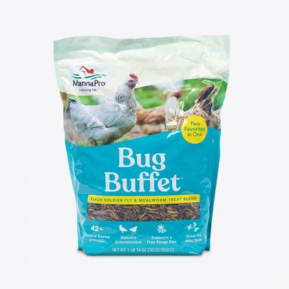 Manna Pro® Bug Buffet™ Treats for Chickens 30 oz