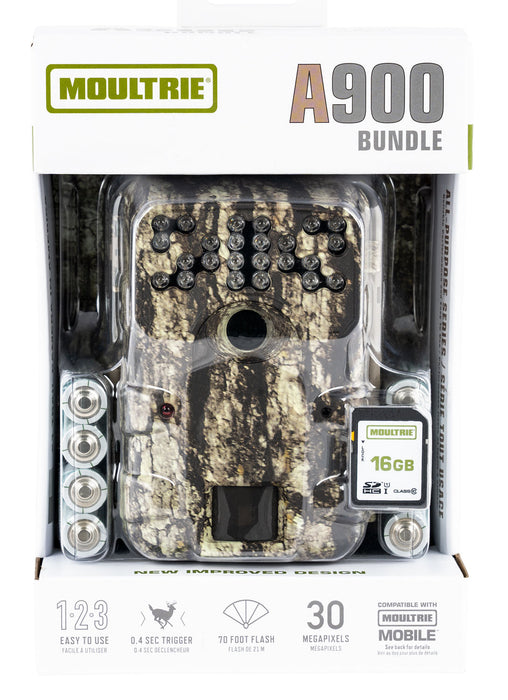 Moultrie MCG14001 A900  30 MP Infrared 70 ft Moultrie White Bark