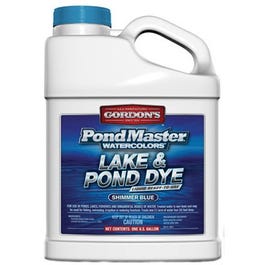 PondMaster Watercolors Lake and Pond Dye, Shimmer Blue, 1-Gallon