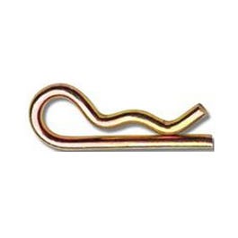 Hitch Pin Clip, Yellow Wire, 0.125 x 1-15/16-In., 10-Pk.
