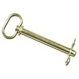 Hitch Pin, Zinc-Plated Steel, 7/8 x 6-1/4-In.