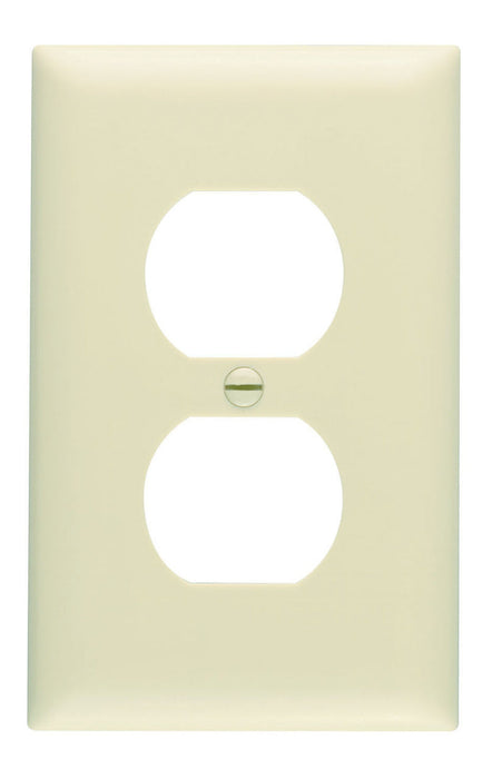 Pass & Seymour Duplex Receptacle Openings, One Gang, Ivory