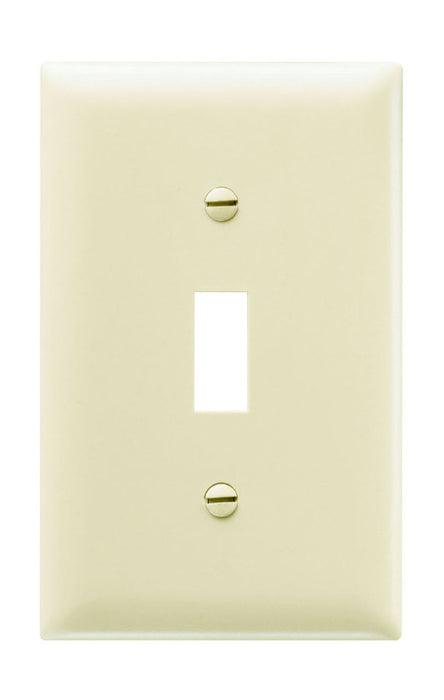 Pass & Seymour Toggle Switch Openings, One Gang, Ivory