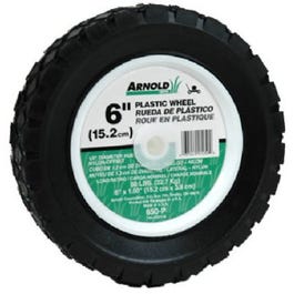 6-Inch Plastic Universal Offset Replacement Lawn Mower Wheel