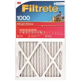 Allergen Defense Red Micro Pleated Air Furnace Filter, 12x24x1-In.
