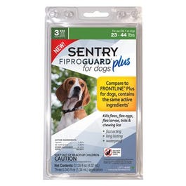 Fiproguard Plus Flea & Tick Squeeze On, 23-44-Lb. Dogs, 3-Pk.