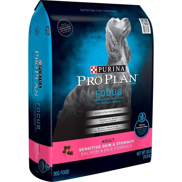 Purina Pro Plan Focus Sensitive Skin & Stomach Formula Salmon & Rice Formula Dry Dog Food