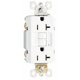 GFCI Receptacle Duplex 20A Ivory   164627 