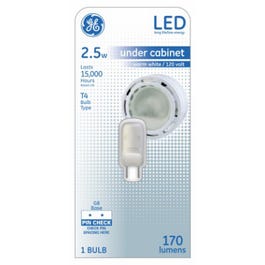 LED Light Bulb, T4, Warm White, Frosted, Non-Dimmable, 170 Lumens, 2.5-Watts