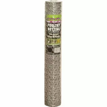 Jackson Wire 1 In. x 24 In. x 25 ft. Poultry Netting 20 Gauge Hex Pack