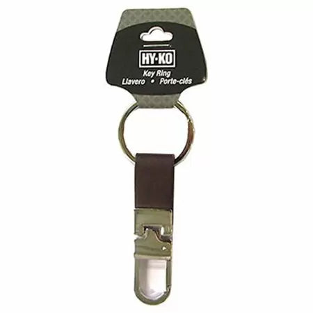 Hy-ko Products Company Brown Leather Key Ring