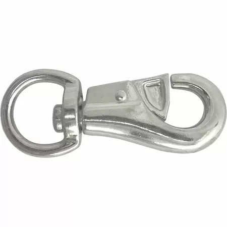 Mibro 1 in. x 4 in. Nickel-Plated Security Snap Swivel