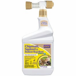 Chipmunk, Squirrel & Rodent Repellent, Ready-to-Spray, 1-Qt.
