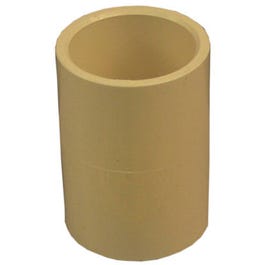 Pipe Fitting, CPVC Coupling, Beige, 1-In.