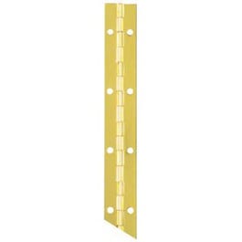1-1/6 x 12-In. Brass Continuous Hinge